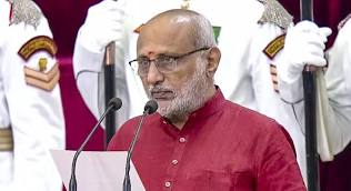 ଉପ-ରାଷ୍ଟ୍ରପତି ଭାବରେ ଶପଥ ନେଲେ ସି.ପି. ରାଧାକ୍ରିଷ୍ଣନ୍