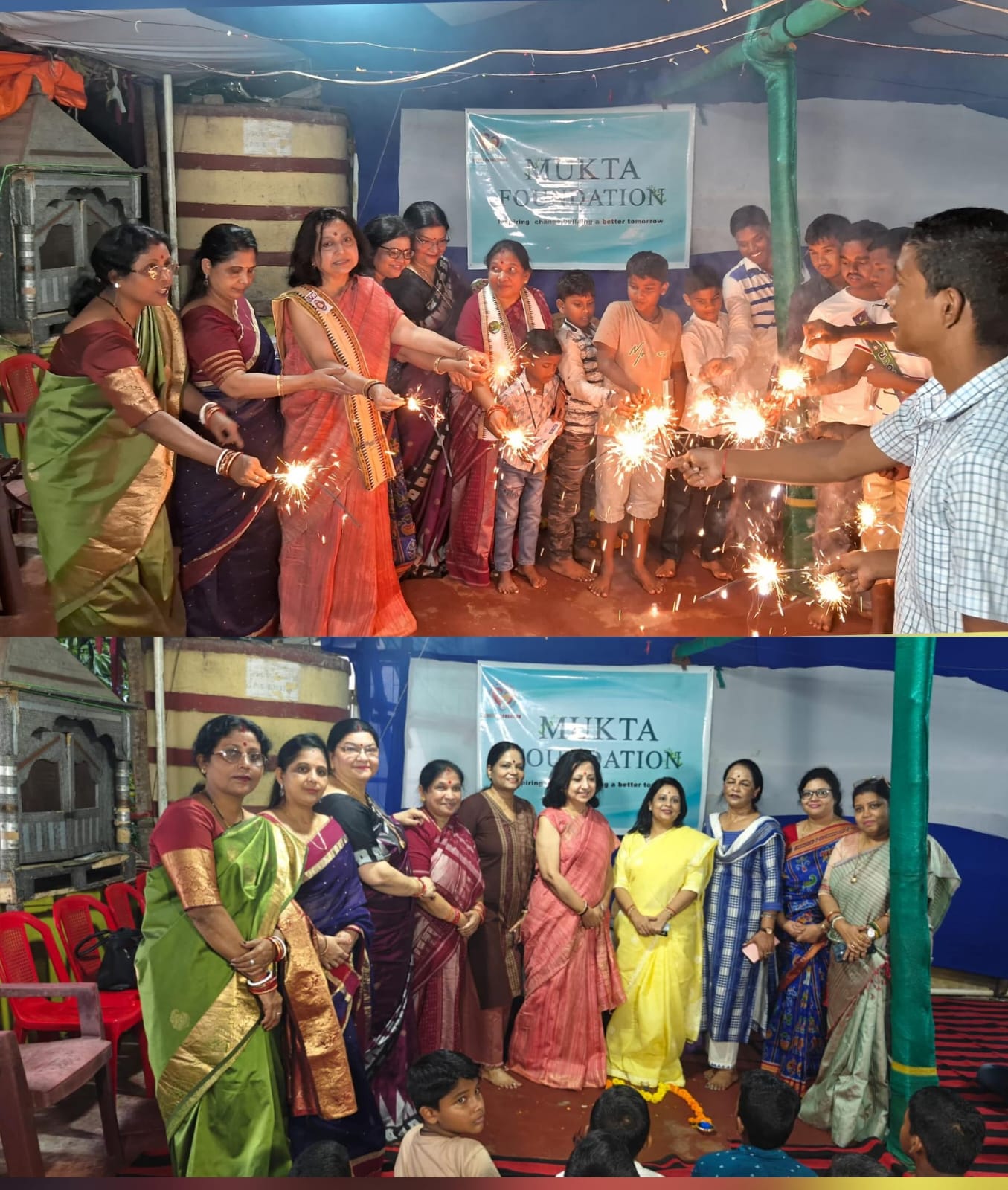 ମୁକ୍ତା ଫାଉଣ୍ଡେସନର ଶୁଭାରମ୍ଭ ସହ ଶ୍ରୀ ଶ୍ରୀ ମା’ ଆନନ୍ଦ ଆଶ୍ରମରେ ଆଲୋକର ପର୍ବ ଦୀପାବଳି ପାଳିତ